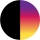 Black with Ultra Violet Mirror Lens