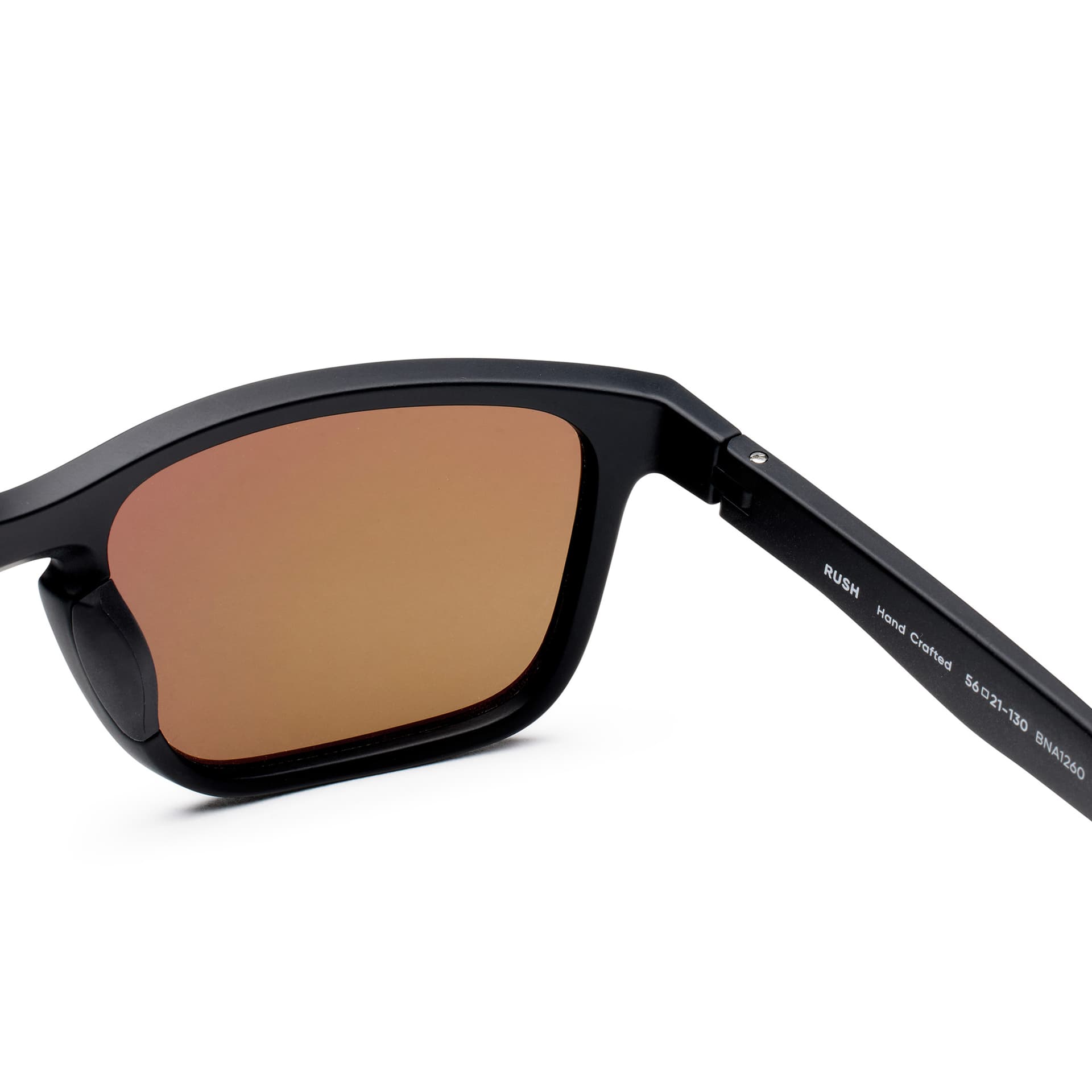 Rush Sunglasses Black with Gold Mirror Lens Bailey Nelson Canada